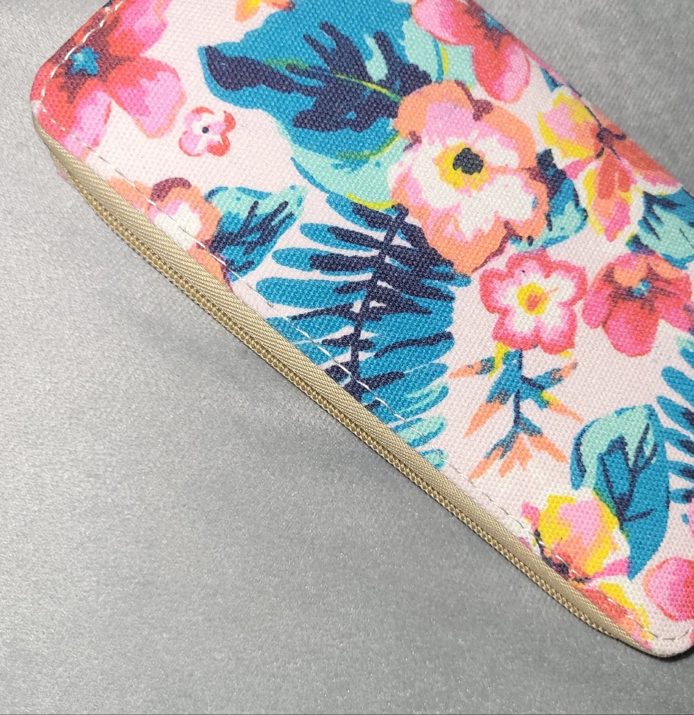 Canvas Zip Wallet - Picture 10 of 16